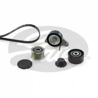 Комплект поликлинових ременів (з роликами) NISSAN QASHQAI +2, QASHQAI I, X-TRAIL, X-TRAIL II 2.0D 02.07-04.14 Gates K027PK1705
