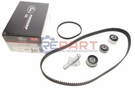 Комплект ГРМ (ремінь + ролик) HYUNDAI SONATA IV KIA SORENTO I MITSUBISHI LANCER CARGO, LANCER VII, OUTLANDER I 2.0/2.4 01.01-12.13 Gates K035255XS Купити в Україні