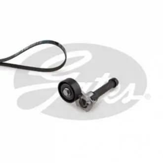 Комплект поліклинового ременя (із натягувачем) AUDI A3, Q3, TT SEAT ALHAMBRA, ALTEA, ALTEA XL, LEON, TOLEDO III SKODA OCTAVIA II, SUPERB II, YETI VW BEETLE, CC B7, EOS 1.8/2.0 09.04-10.18 Gates K036PK1113 Купити в Україні