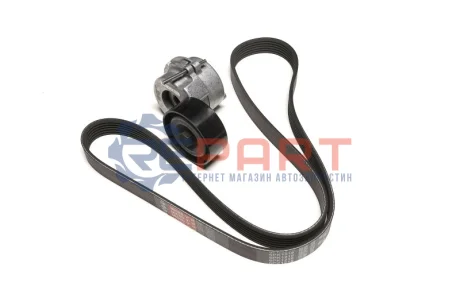 Комплект поликлинових ременів (з роликами) CHEVROLET AVEO OPEL ASTRA J, CORSA D, CORSA E 1.3D 07.06 Gates K036PK1218 Купити в Україні