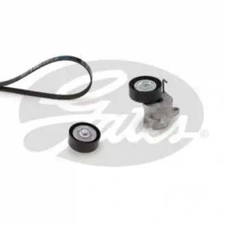 Комплект поликлинових ременів (з роликами) CHEVROLET MALIBU OPEL ASTRA J, ASTRA J GTC, INSIGNIA A, INSIGNIA A COUNTRY, ZAFIRA C SAAB 9-5 2.0D 07.08 Gates K036PK1903 Купити в Україні