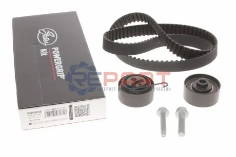 Комплект ГРМ (ремінь + ролик) CHEVROLET CRUZE, TRAX OPEL ASTRA G, ASTRA H, ASTRA H CLASSIC, ASTRA H GTC, ASTRA J, ASTRA J GTC, COMBO, COMBO TOUR, CORSA C, CORSA D, MERIVA A, MERIVA B 1.7D 02.00 Gates K045563XS Купити в Україні