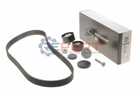 Комплект ГРМ (ремінь + ролик) DACIA DUSTER, LOGAN, LOGAN MCV, SANDERO RENAULT CLIO II, CLIO III, FLUENCE, GRAND SCENIC II, GRAND SCENIC III, KANGOO, KANGOO BE BOP, KANGOO EXPRESS 1.4-1.6LPG 04.98 Gates K045671XS Купити в Україні