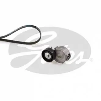 Комплект поликлинових ременів (з роликами) FORD C-MAX II, FOCUS III, GALAXY III, GRAND C-MAX, KUGA II, MONDEO V, S-MAX FORD USA EDGE 2.0D 09.14 Gates K056PK1270