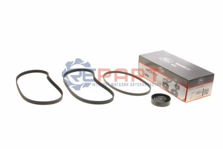 Ремкомплекты привода вспомогательного оборудования автомобилей Micro-V Kit (Выр-во) - Gates K074PK878 (фото 1)