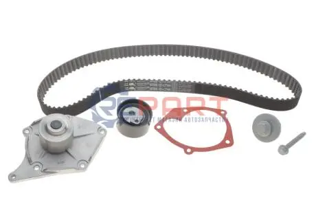 Комплект ГРМ (ремінь + ролик + водяний насос) NISSAN ALMERA II, KUBISTAR, MICRA III RENAULT CLIO II, KANGOO, KANGOO EXPRESS, KANGOO II, MEGANE II, MEGANE IV, SCENIC II, THALIA I 1.5/1.5D 06.01 Gates KP15578XS Купити в Україні