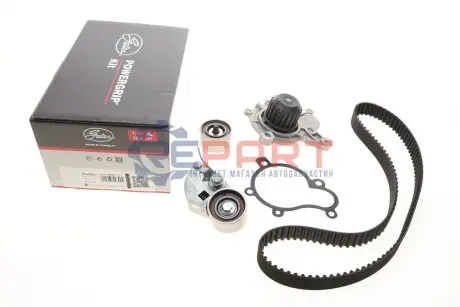 Комплект ГРМ + помпа Hyundai Accent/Santa Fe/Kia Sportage 1.5D/2.0D 01- (28x123z) Gates KP15579XS1 Купити в Україні