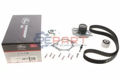 Комплект (ремень+ролик+насос) Gates KP15580XS Купить в Украине