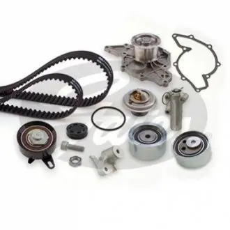 Комплект ГРМ (ремінь + ролик + водяний насос) AUDI A4 B6, A4 B7, A6 C5, A8 D2, ALLROAD C5 SKODA SUPERB I VW PASSAT B5.5 2.5D 02.00-03.08 Gates KP2TH15557XS1