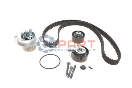 Комплект ГРМ (ремінь + ролик + водяний насос) CITROEN BERLINGO, BERLINGO MULTISPACE, C2, C3 I, C3 III, C3 PLURIEL, C4, C4 I, C4 II, C-ELYSEE, XSARA, XSARA PICASSO 1.6/1.6ALK/1.6LPG 07.00 Gates KP35581XS Купити в Україні