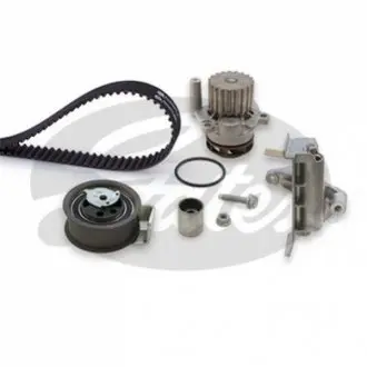 Комплект ГРМ (ремінь + ролик + водяний насос) AUDI A6 C5 VW BORA, BORA I, GOLF IV, PASSAT B5, POLO 1.4D/1.9D 08.98-01.05 Gates KP75569XS1