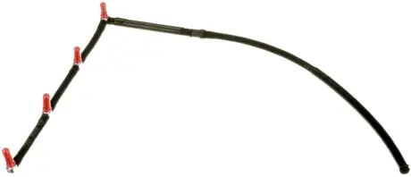 Шланг переливу HYUNDAI ACCENT III, GETZ, I30 KIA CEE'D, CERATO I, PRO CEE'D, RIO II 1.5D/1.6D 03.05-12.12 Gates MFL1263 Купити в Україні
