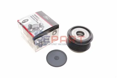 Шків генератора VW T5/T6 2.0TSI, 110/150kw 11-, 6PK Gates OAP7103 Купити в Україні