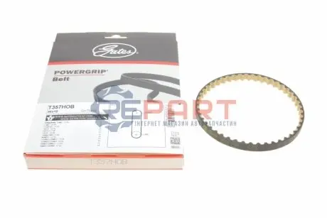 Фото Ремінь ГРМ Ford Transit 1.0 EcoBoost/1.1 13- (10x46z) Gates (T357HOB) зображення 1