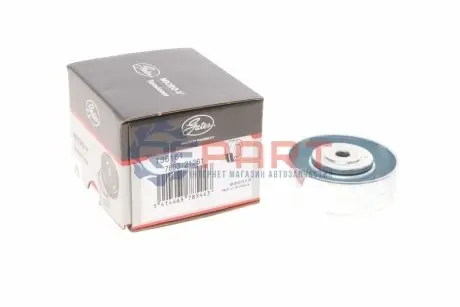 Натягуючий ролик поліклинового ременя BMW 3 (E36), 3 (E46), 5 (E34), 5 (E39), 7 (E38) OPEL OMEGA B 1.7D/2.0D/2.5D 09.91-05.04 Gates T36161 Купити в Україні