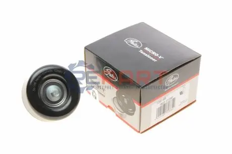 Ролик поліклинового ременя (метал) FORD FIESTA V, MAVERICK, MONDEO III, MONDEO IV, TRANSIT FORD USA FUSION 1.8-2.3LPG 10.00 Gates T36198 Купити в Україні