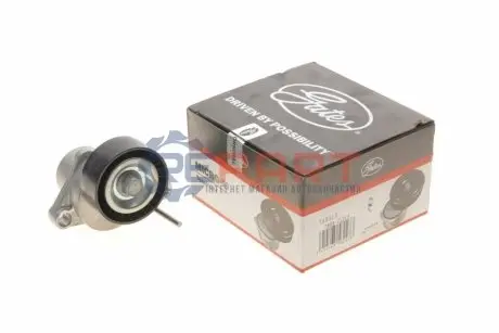 Натягувач поліклинового ременя CITROEN C2, C2 ENTERPRISE, C3 I, C3 II, C3 III, C3 PLURIEL, C4, C4 I, C4 II, C-ELYSEE PEUGEOT 1007, 206+, 207, 208 II, 301, 307, 308 I, 308 II, 408 1.1-1.6LPG 08.00 Gates T38313 Купити в Україні