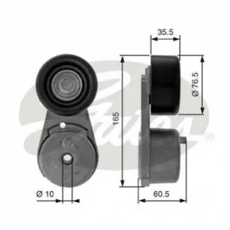 Натягувач поліклинового ременя NISSAN MICRA III, NAVARA NP300, PATHFINDER III, XTERRA 1.2/4.0 01.03 Gates T38378
