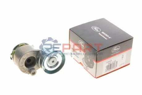 Натягувач поліклинового ременя RENAULT CLIO III, DUSTER, GRAND SCENIC II, GRAND SCENIC III, MEGANE, MEGANE II, MEGANE III, SCENIC II, SCENIC III 1.9D/2.0 11.02 Gates T38428 Купити в Україні