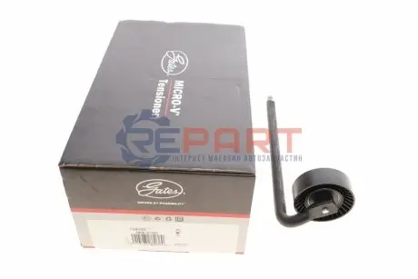 Натягуючий ролик поліклинового ременя SKODA FABIA I, FABIA I PRAKTIK 1.0/1.4 08.99-05.03 Gates T39020 Купити в Україні