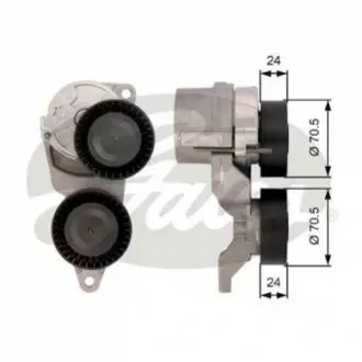 Натягувач поліклинового ременя VOLVO S60 I, S80 I, V70 II, XC70 I, XC90 I 2.4D 01.01-12.14 Gates T39026 Купити в Україні