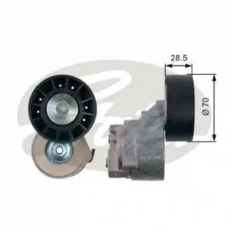 Натягувач поліклинового ременя IVECO DAILY III, DAILY IV, DAILY V, DAILY VI FIAT DUCATO 2.3D/3.0D 12.01 Gates T39138 Купити в Україні