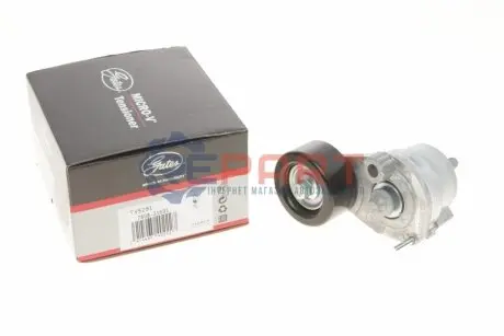 Натягувач поліклинового ременя ALFA ROMEO 159 CHEVROLET AVEO, CRUZE, ORLANDO, TRAX FIAT CROMA, STILO OPEL ASTRA G, ASTRA G CLASSIC, ASTRA H, ASTRA H CLASSIC, ASTRA H GTC 1.6-1.8LPG 03.00 Gates T39291 Купити в Україні