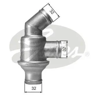 Термостат BMW 3(E21/E30)/5(E12/E28) 1.6-2.0 (M10) 72-91 (80°C) Gates TH01782 Купити в Україні