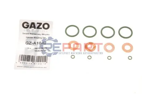 Ремкомплект форсунки Nissan Terrano 3.0 Di 02-07 GAZO GZ-A1042 Купити в Україні