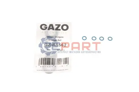 Прокладка форсунки ущільнююча Ford Connect 1.8TDCI 02- (кільце на злив) (к-кт 4 шт) GAZO GZ-A1562 Купити в Україні