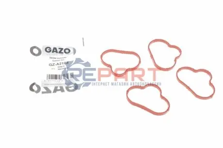 Прокладка колектора впускного Citroen Jumpy/Peugeot Expert 2.0i 00-06 (к-кт 4 шт.) GAZO GZ-A2108