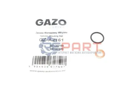 Ремкомплект форсунки Audi A4/A6 2.5 TDI 97-05 (к-кт 6 шт) GAZO GZ-A2161 Купити в Україні