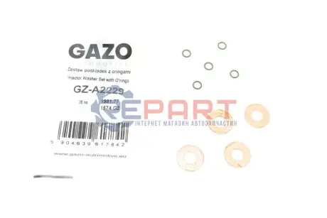 Ремкомплект форсунки Citroen Jumpy/Peugeot Expert 2.0 HDi 09- Delphi) (втулка +шайба) GAZO GZ-A2229