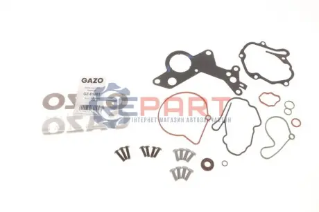 Ремкомплект насосу вакуумного Audi A2/A3/A4/A6/VW Golf/Ford Galaxy 1.2-1.9 TDI 00-10 GAZO GZ-F1003 Купити в Україні