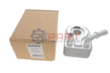 Радіатор масляний Ford Transit Connect 1.4-1.6 LPG 04- (теплообмінник) GAZO GZ-F1163 Купити в Україні