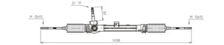 Кермовий механізм GENERAL RICAMBI FI4113