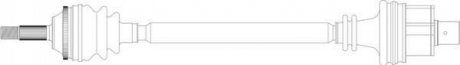 Приводной вал GENERAL RICAMBI RE3202 (фото 1)