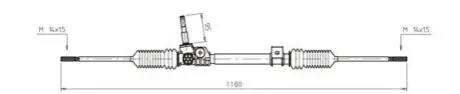 Кермовий механізм GENERAL RICAMBI RE4048