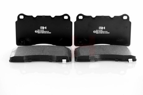Тормозные колодки дисковые передние Mitsubishi Lancer/Subaru Impreza/Opel Insignia 2.0-2.8 00- GH GH-412705 (фото 1)