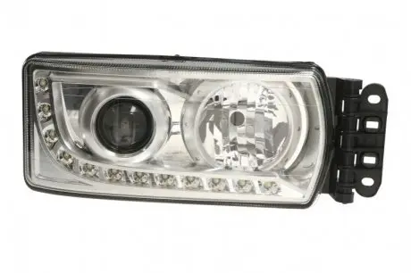 Фара Прав (12LED*1WATT/H7, ручн, без мотора, без контролера LED, колір відбивача: хром) IVECO EUROCARGO IV, EUROCARGO V, STRALIS I, STRALIS II 02.02 GIANT 131IV20311MR