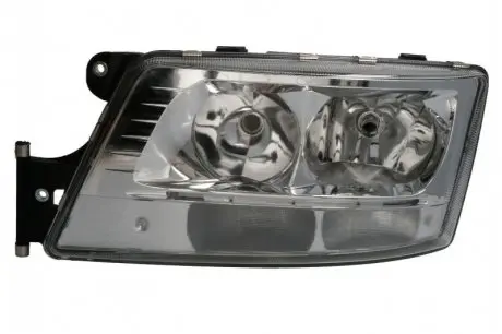 Фара Лів (2*H7/2*LED/PY21W, електричн, з мотором, включає денні ходові вогні, колір відбивача: хром) EURO 6 MAN TGS I, TGX I 09.16-09.21 GIANT 131MA50314EL