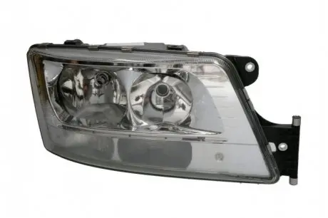Фара Прав (2*H7/2*LED/PY21W, ручн, без мотора, включає денні ходові вогні, колір відбивача: хром) EURO 6 MAN TGS I, TGX I 09.16-09.21 GIANT 131MA50314MR