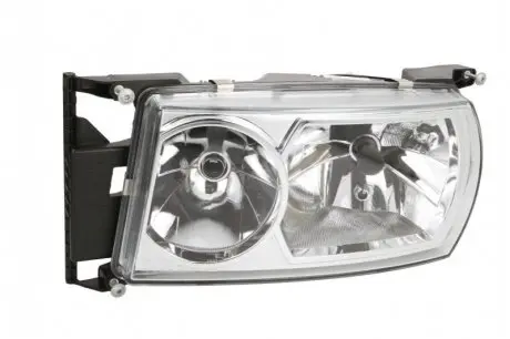 Фара Лів (D1R/H7/T4W, ручн, без мотора, без індикаторів, колір відбивача: хром) SCANIA G I, P I, R I, T 01.03-05.19 GIANT 131SC01310UL