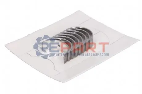 Вкладиші шатунні, комплект (STD) TOYOTA COROLLA, COROLLA FX, PASEO, STARLET, TERCEL 1.0/1.3/1.4 08.83-02.00 Glyco 0141284STD