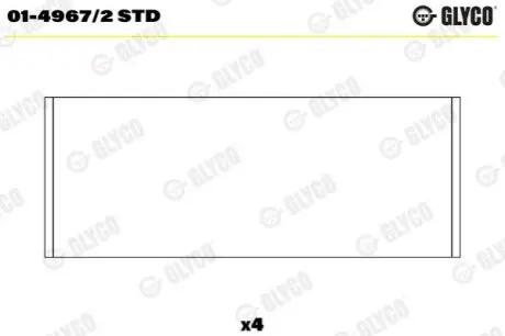 Автозапчасть Glyco 0149672STD