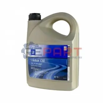Мастило моторне Motor Oil 5W-30 Dexos2 5 л GM 1942003 Купити в Україні