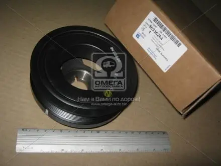 Шків колінвалу Chevrolet Aveo/Daewoo Lanos 1.4/1.5 02 GM 96336264 Купити в Україні