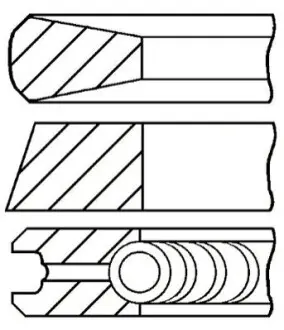 93,6 (+0,6) 5-8-231 Комплект поршньових кілець IVECO DAILY I RVI B ALFA ROMEO AR 6, AR 8 FIAT CROMA, DUCATO LANCIA THEMA 2.4D/2.5D 11.84-08.96 ALFA ROMEO FIAT IVECO LANCIA RENAULT GOETZE 08-245208-00 Купити в Україні