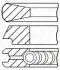 75,5 (+0,5) 50-2,5-8 Комплект поршньових кілець VOLVO C30, S40 II, S80 II, V50, V70 III CITROEN BERLINGO, BERLINGO MULTISPACE, C2, C3 I 1.6D 10.03- CITROEN FIAT FORD MAZDA MINI PEUGEOT GOETZE (0842400700) зображення 1