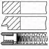 72,4 (+0,5) 1-1,2-2 Комплект поршньових кілець FORD B-MAX, C-MAX II, ECOSPORT, FIESTA VI, FIESTA VII, FOCUS III, FOCUS IV, GRAND C-MAX, MONDEO V, PUMA 1.0/1.0H 02.12 GOETZE (08-424307-00) зображення 1